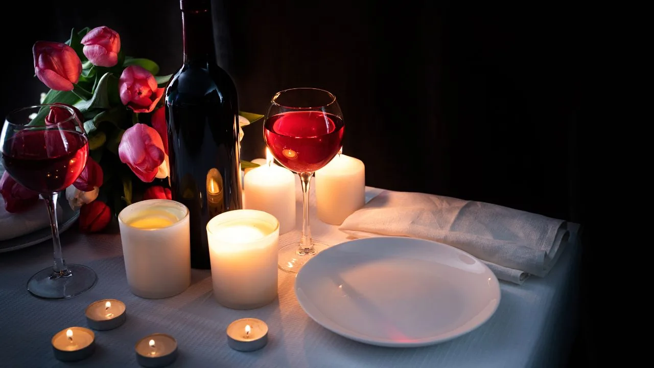 Decoration Table Diner Romantique Saint Valentin