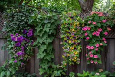 5 Superbes plantes grimpantes pour se cacher rapidement et embellir votre jardin