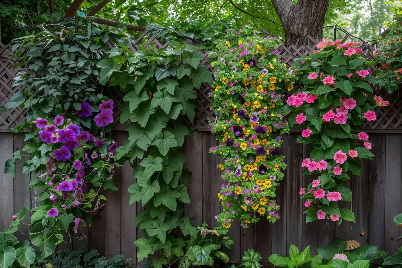 5 Superbes plantes grimpantes pour se cacher rapidement et embellir votre jardin