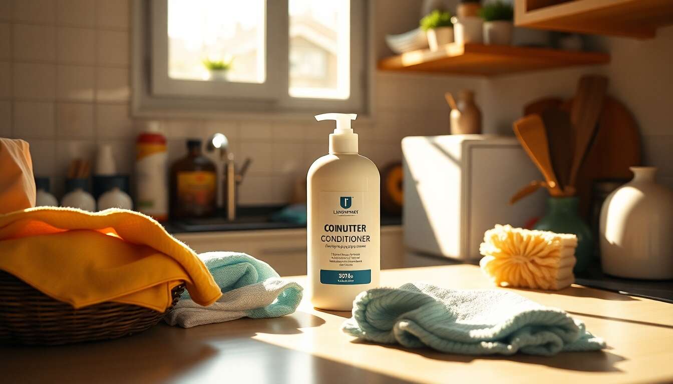 Entretenir la maison avec l'après-shampooing